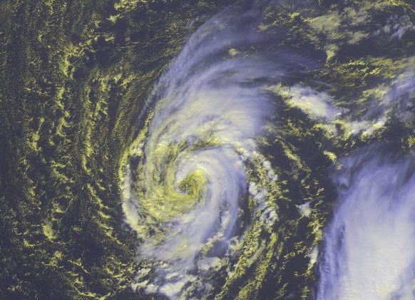 La inusual y anómala tormenta tropical “Delta”